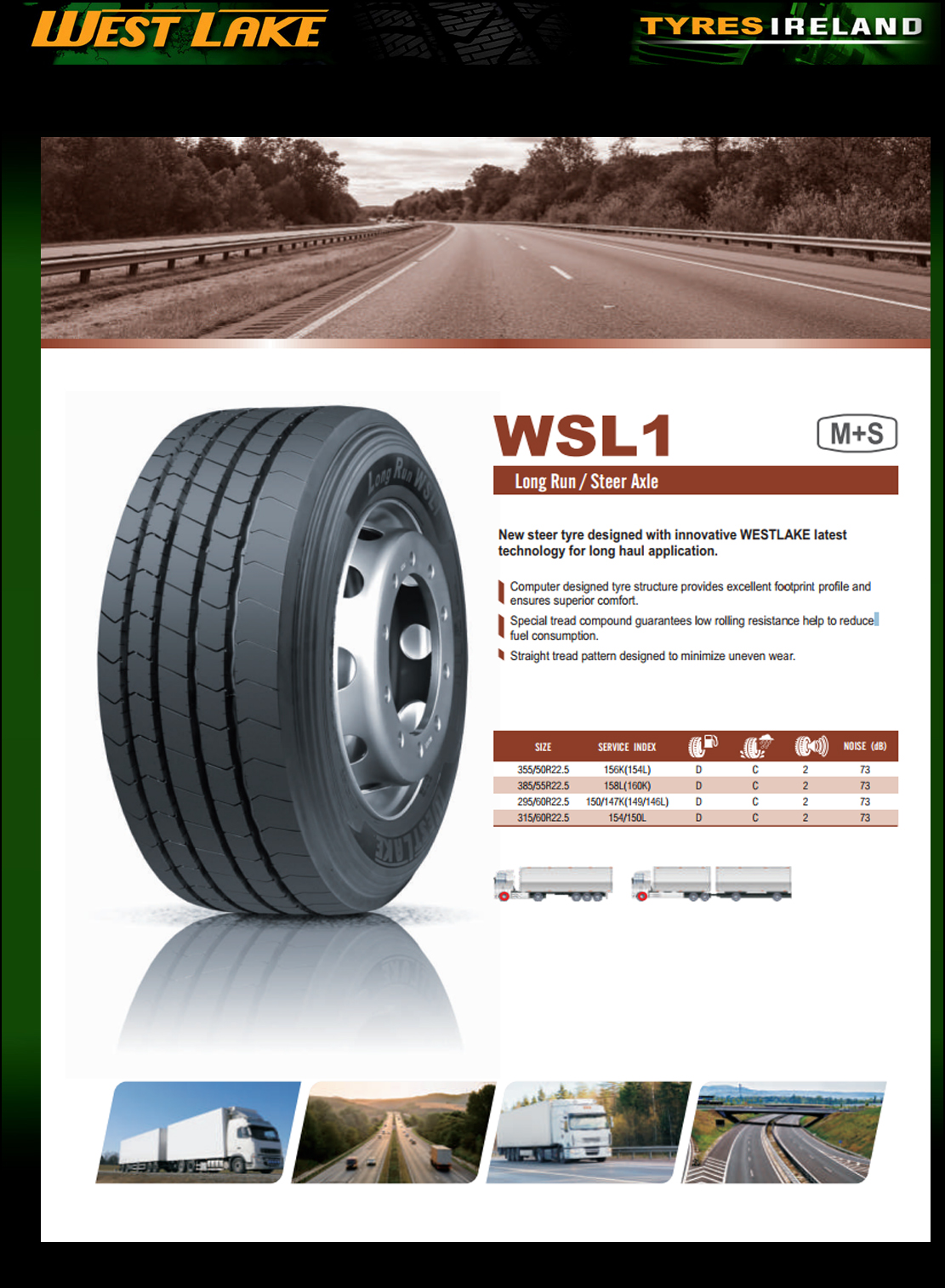 WSL1 Long Run / Steer Axle